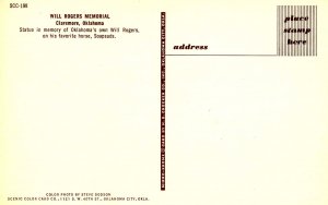 OK - Claremore. Will Rogers Memorial 