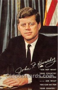 John F Kennedy 35th President Unused 