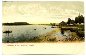 MA - Amesbury. Merrimac River
