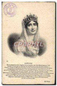 Old Postcard Josephine