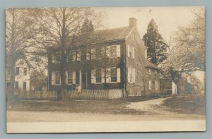 MONMOUTH CO. STREET VIEW ANTIQUE REAL PHOTO POSTCARD RPPC