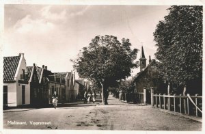 Netherlands Melissant Voorstraat Vintage RPPC 03.78