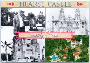 M-101812 Building a Dream Hearts Castle Hearst Historical Monument CA