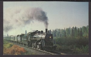 Train Ontario Northland Railway excursion out North of Bay for Temagami - Chrome