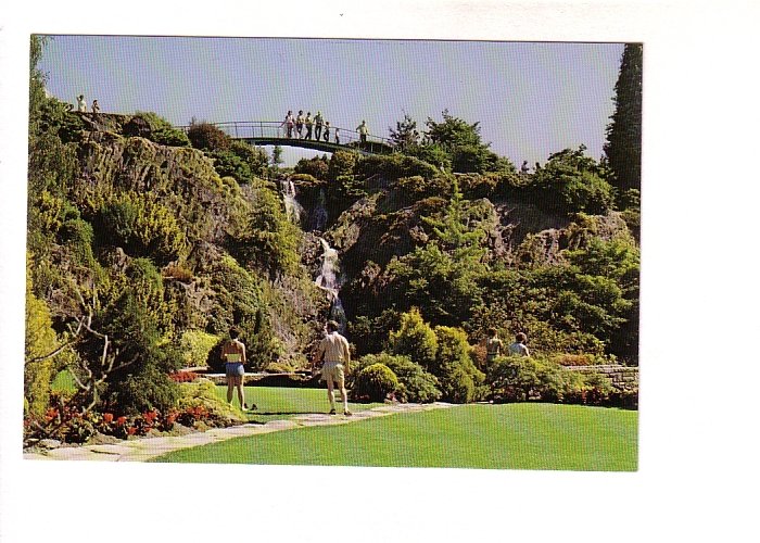 Quarry Gardens, Foot Bridge, Queen Elizabeth Park Vancouver British Columbia