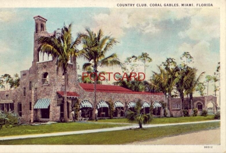 COUNTRY CLUB, CORAL GABLES, MIAMI, FLORIDA