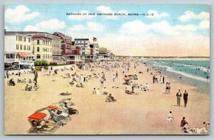 Old Orchard Beach  Maine   Postcard