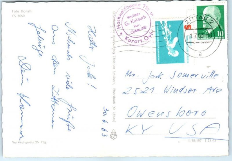 B-74032 Health resort Oybin with high forest - Oybin, Germany