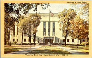 Wisconsin Oshkosh Winnebago County Court House Dexter Press