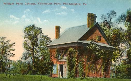 PA - Philadelphia, Fairmount Park, William Penn Cottage