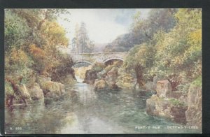 Wales Postcard - Pont-Y-Pair - Bettws-Y-Coed - Art Colour   RS16710