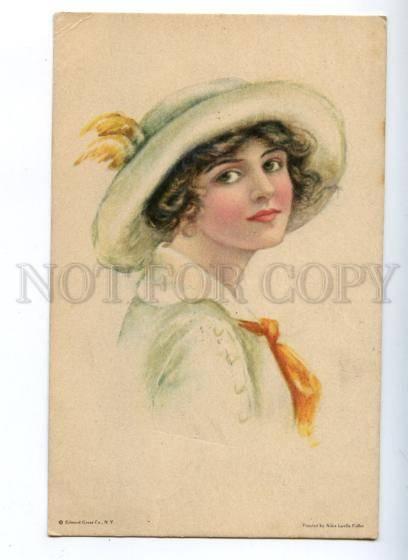 161488 BELLE in Hat by Alice Luella FIDLER Vintage EGCo. PC