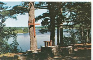 Canada Postcard - Chapel in The Pines - Camp Wegesegum - Chipman - Ref A2706