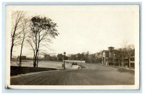 1910 Lynn Massachusetts MA Promenade Street Blvd RPPC Mochung Photo Postcard