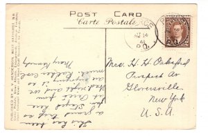 Perce Village and Rock, Quebec, Used 1941 CDS Cancel,