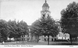 Court House Ithaca Michigan 1913 postcard 