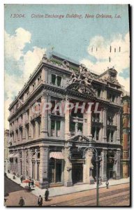 Postcard Old New Orleans Cotton Exchange Building