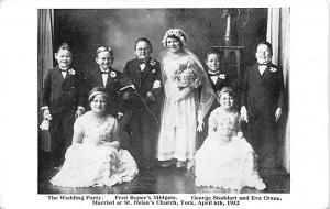 The Wedding Party, Fred Ropers Midgets Marries at St. Helens Church, York, Ap...