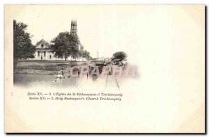 Old Postcard India India L & # 39eglise St Redeemer has Trichinopoly