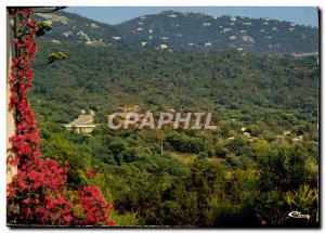 Postcard Modern Cavaliere Sur Mer Vue Generale The Foreground Camping Des Mim...