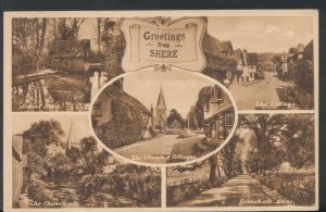 Surrey Postcard - Greetings From Shere  RS7496