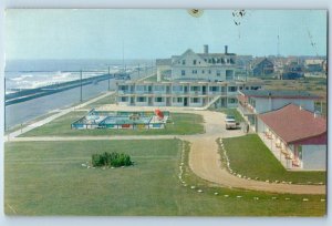 1958 Cape May New Jersey NJ Vintage Postcard Beach Tower Motel Pittsburgh Avenue