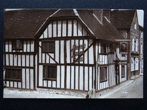 Kent Cobham THE LEATHER BOTTLE INN & Shrimp Brand Beers - Old RP Postcard