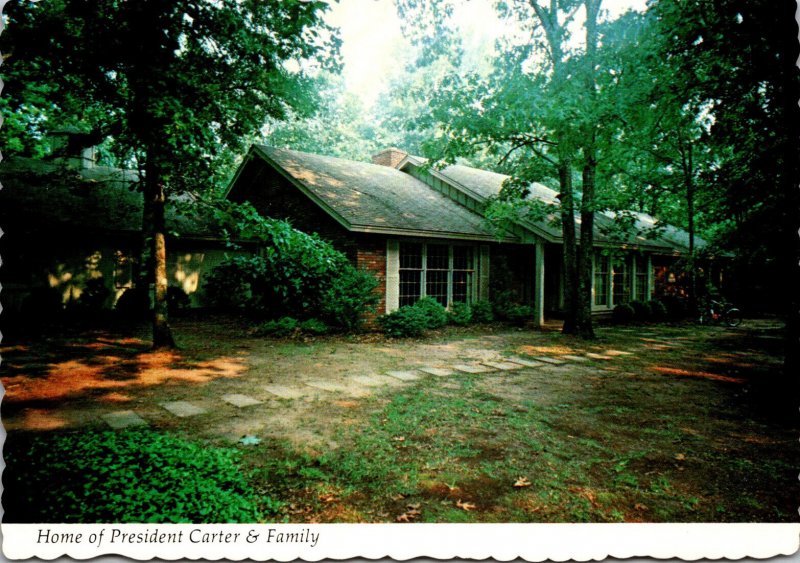 Georgia Plains Home Of President Carter and Family