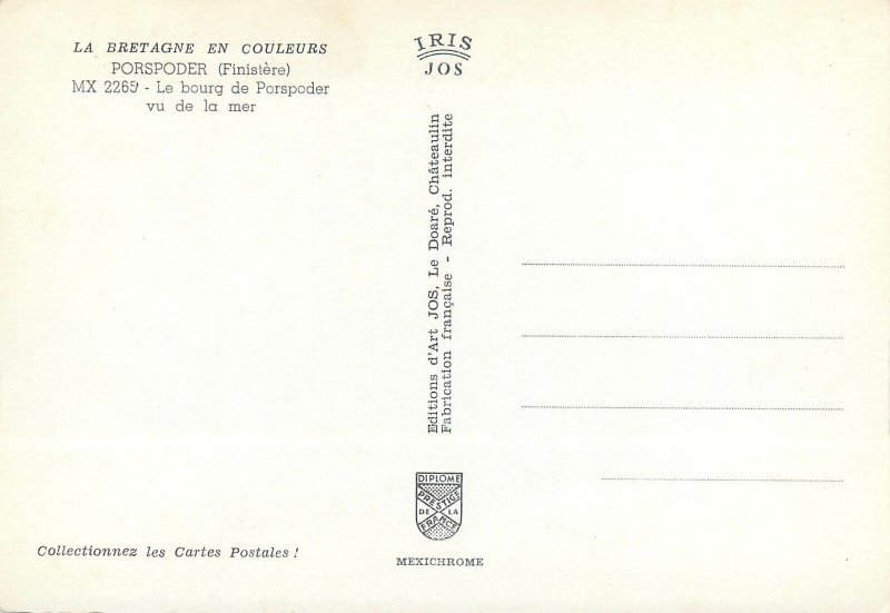 Postcard France Porspoder Finistere