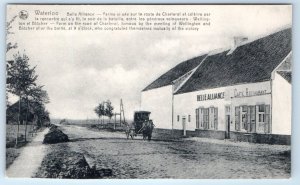 Waterloo Belle Alliance Cafe Restaurant - BELGIUM Postcard
