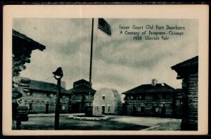 Inner Court,Old Fort Dearborn, A Century of Progress World's Fair