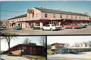 Postcard MOTEL SCENE Des Moines Iowa IA AI6971