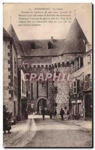 Old Postcard Hennebont Prison