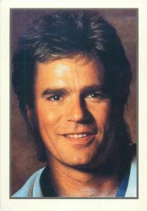 Richard Dean Anderson american actor postcard