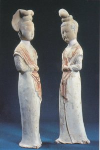 Chinese Relics Beautiful Women Figurines Sui Dynasty Splendid China Kissimmee...