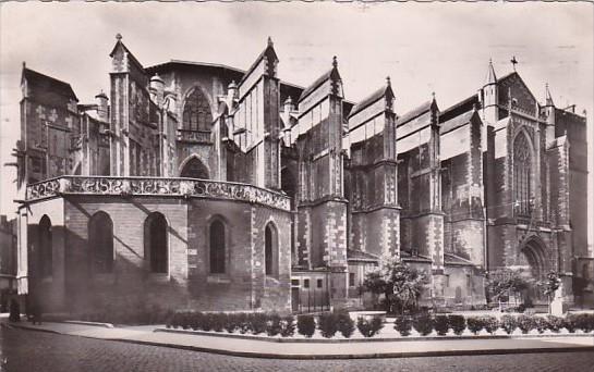 France Toulouse La Cathedrale Saint-Etienne 1954 Photo