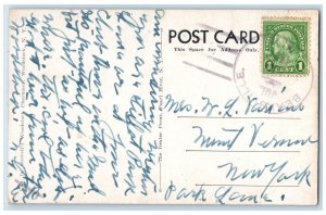 1911 Dutch Reformed Church Exterior Roadside Of Woodstock New York NY Postcard