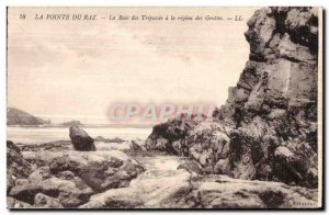 Old Postcard The Pointe du Raz Trepassey to the region of Groltes LL