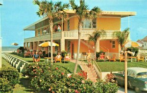 Daytona Beach FL The Deauville Beach Motel On The Water Postcard