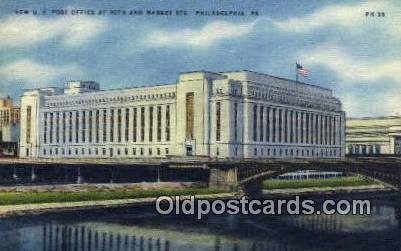 Philadelphia, PA USA Post Office Unused 