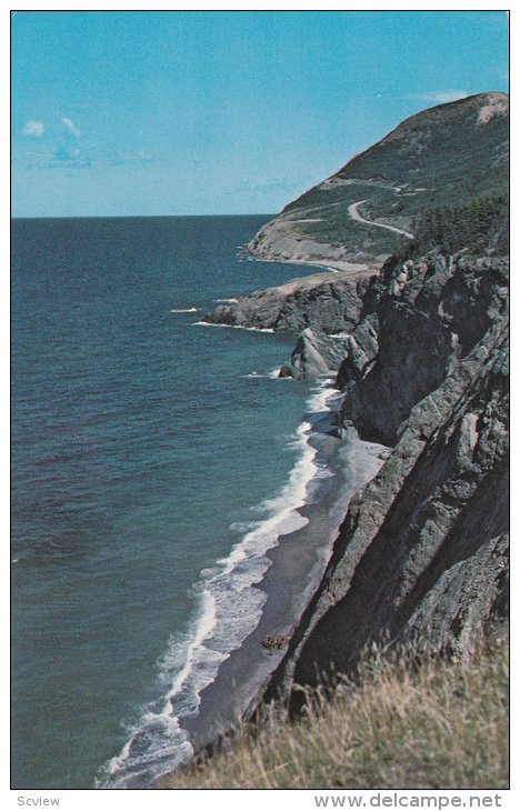 Coastline , Cabot Trail , Between Cheticamp & Pleasant Bay , Cape Breton , No...