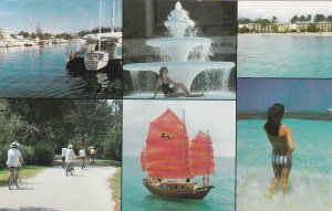 West End Grand Bahama Island, BAHAMAS, 40-60s; 6-Views, Grand Bahama Hotel