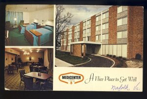 Norfolk, Virginia/VA Postcard, Medicenter Of America, Nursing Home