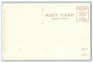 Minot North Dakota Postcard Second National Bank Post Office Road c1910 Vintage