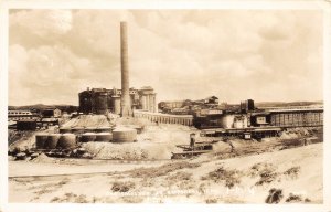 H48/ Copperhill Tennessee Postcard RPPC c1940s The Smelter Factory