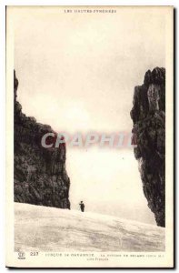 Old Postcard The High Pyrenees Gavarnie the Breche de Roland French Riviera