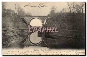 Meaux - Cornillon Bridge Old Postcard