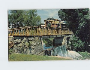 Postcard Beautiful countryside setting, Schorey Park, Bridgton, Maine