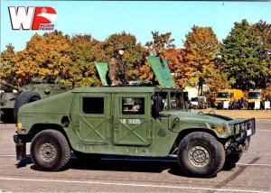 Poland, HUMMER/HUMVEE ARMORED VEHICLE Land Forces Training~Military 4X6 Postcard