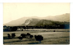 NH - North Conway. White Horse & Cathedral Ledges from Intervale    RPPC